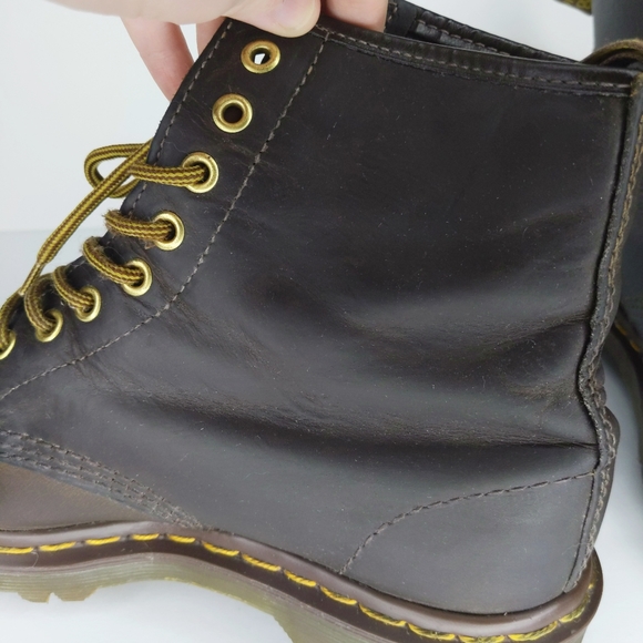 VTG Made in England Doc Martens 1460 Boot UK6 US8 - Picture 10 of 16